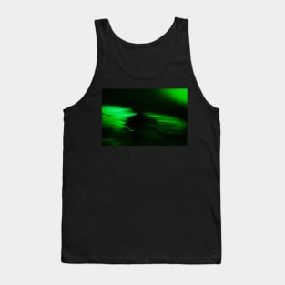 Green blurry lights Tank Top